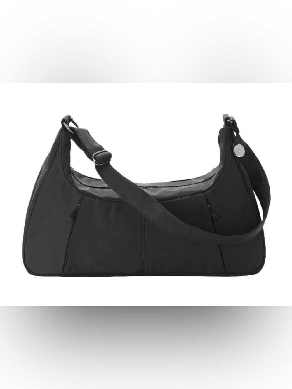 Medela Breast Pump Tote Bag, Zip Top, Black, Water Resistant